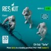 RESKIT RSF35-0012 CH-54A Tarhe pilots Early in a standing position (1962-1968) (scene 1) (3 pcs) (3D Printed) 1/35